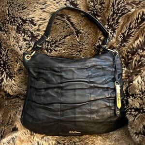 Cole Haan Black Leather Satchel